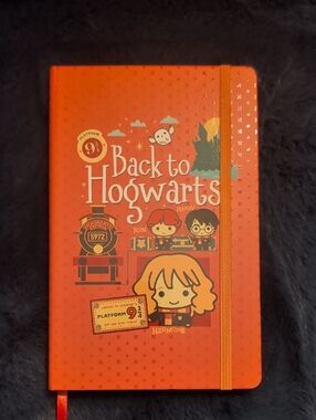 Insight Orange "Back to Hogwarts" Notebook